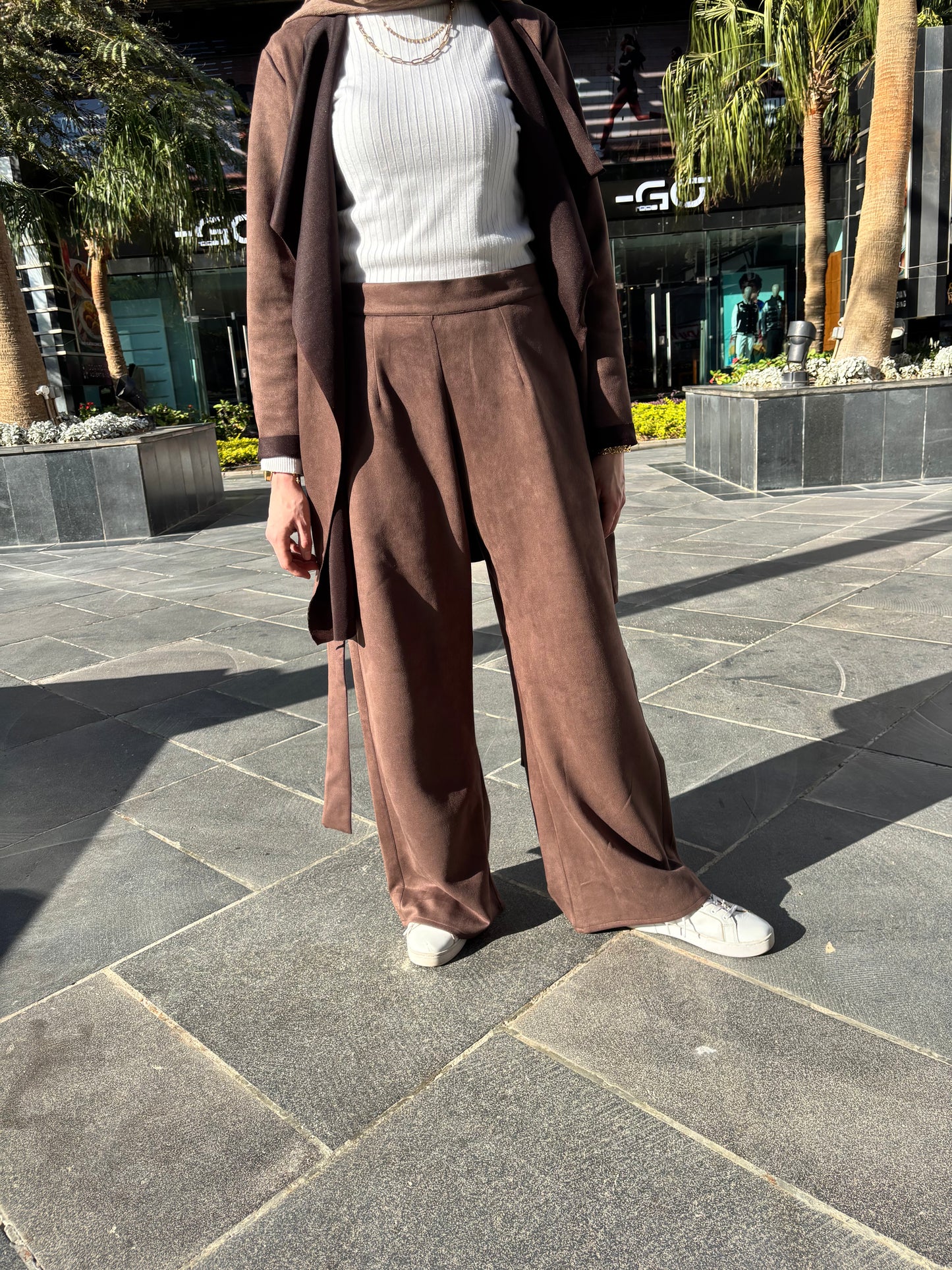 Suede Brown pants
