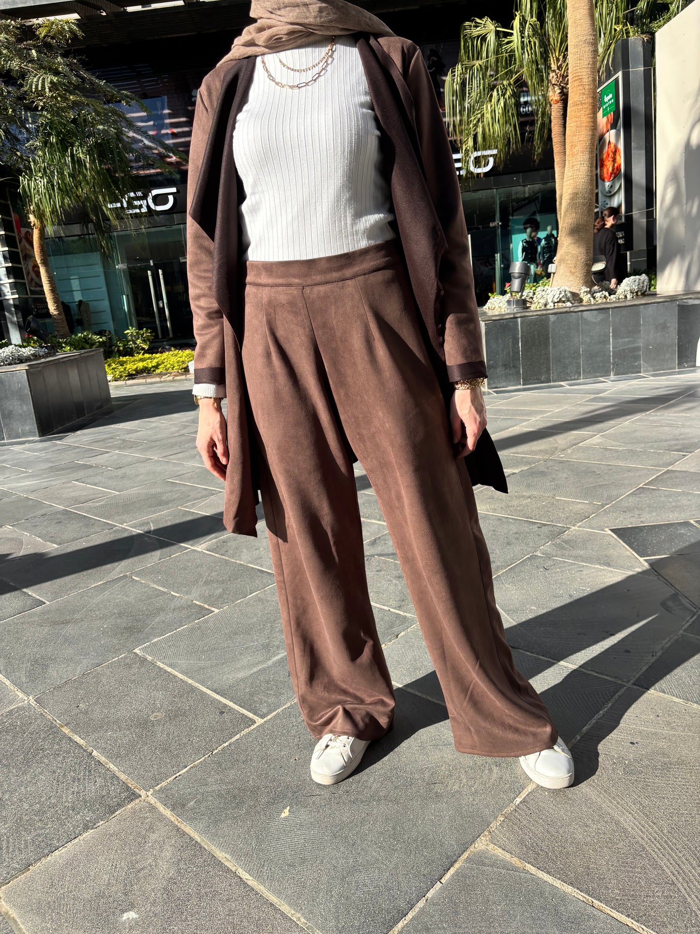 Suede Brown pants